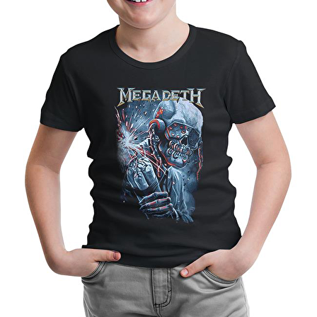 Megadeth Siyah Çocuk Tshirt