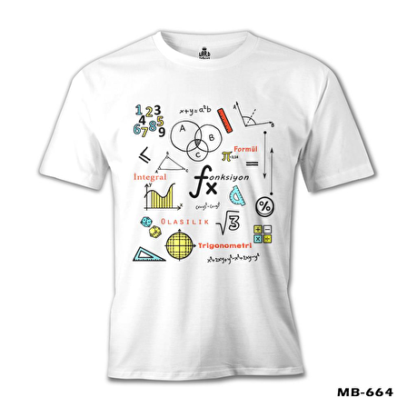 Matematik - İntegral Beyaz Erkek Tshirt