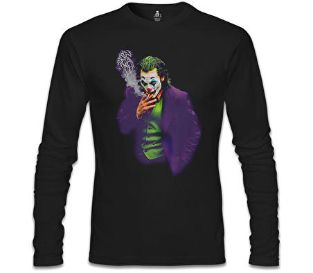 Joker - Arial Siyah Erkek Sweatshirt