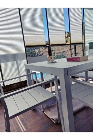 Trend Plise 10 Renk Katlanır Cam Balkon Perdesi - Ofis Perdesi - Mutfak Perdesi - Salon Perdesi