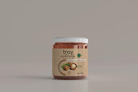 Troy Naturals Şeker İlavesiz Stevialı Sürülebilir Çikolata 220 gr