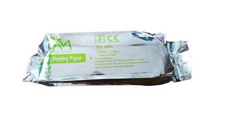 Vira 1 Adet UPP 110 S Ultrason Kağıdı / Termal Paper For Video Printer 110 X 20 m High Quality Printing Paper