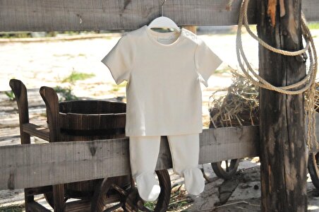 Naturaborn GOTS Organik Sertifikalı Bebek T-Shirt