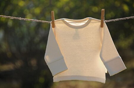 Naturaborn GOTS Organik Sertifikalı Uzun Kollu Bebek T-Shirt