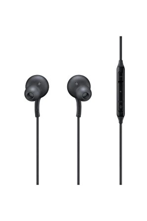 Honor 80 Pro Uyumlu Mikrofonlu Kulakiçi Type-c Kulaklık Siyah Renk