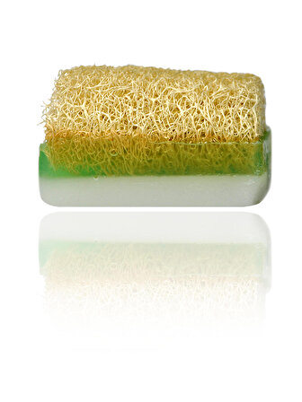 Doğal Kabak Lifli sabun 3'lü LÜX SET (Ballı+Killi+Aloe Veralı)