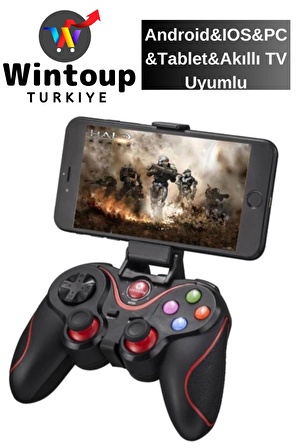 Özel Model Oyun Kolu Joystick Ps3 - Pc - Telefon - Tv - Tablet - Ios - Android Uyumlu 