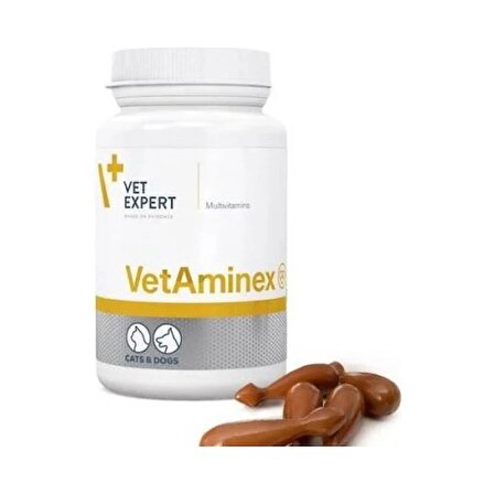 Vetexpert Vetaminex Kedi Köpekler Için Vitamin ve Mineral Kompleksi 60 Kapsül-STT:2025