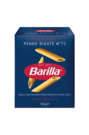 Barilla Penne Rigate (Kalem) Makarna 500 gr