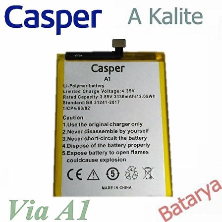 Casper Via A1 Batarya