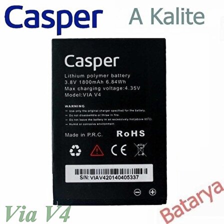 Casper Via V4 Batarya