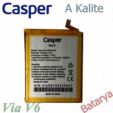Casper Via V6 Batarya