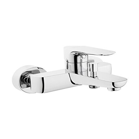 VitrA A42324 X-Line Gümüş Banyo Bataryası