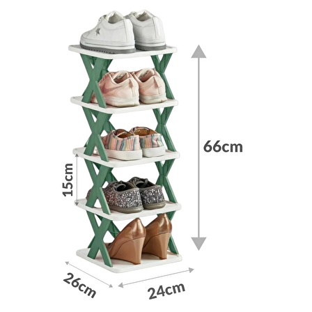 Çok Amaçlı Katlı Raf Düzenleyici - Ayakkabı Rafı