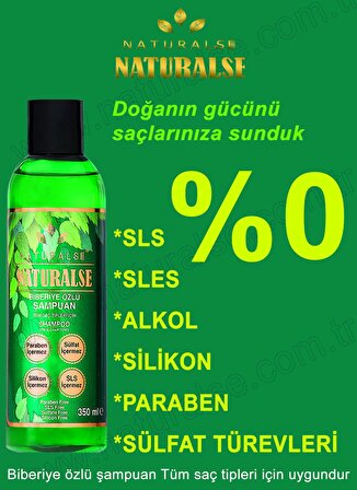 SAÇ BAKIM SETİ - SAÇ DÖKÜLMESİNE KARŞI - SAÇ GÜÇLENDİRİCİ LOSYON - ZARARLI KİMYASAL İÇERMEYEN BİBERİYE ÖZLÜ ŞAMPUAN