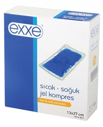 Exxe Sıcak-Soğuk Jel Kompress Orta Boy( 13x27 )