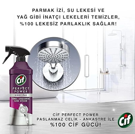Cif Perfect Power Kireç & Pas Spreyi 435 ml