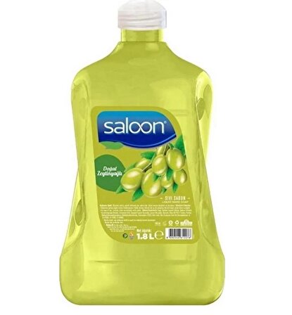 Saloon Sıvı Sabun Doğal Zeytinyağlı 1,8 lt