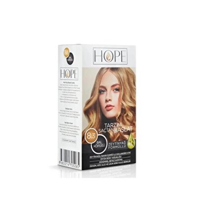 Hope Saç Boyası 8.3 Bal Köpüğü Renk