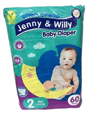 Jenny & Willy Bebek Bezi Mini 2 Numara 60 lı