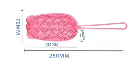 Silikon Banyo Kesesi Süngerli