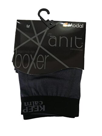 Anıt Erkek Modal Boxer 7 Renk Seçenekli Erkek Likralı Boxer 1266