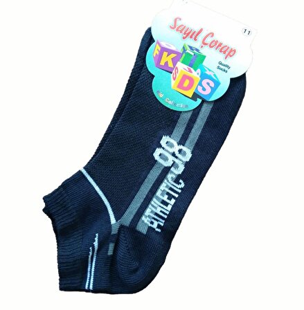 12 Çift Sayıl Erkek Çocuk Patik Çorap Kısa Çorap