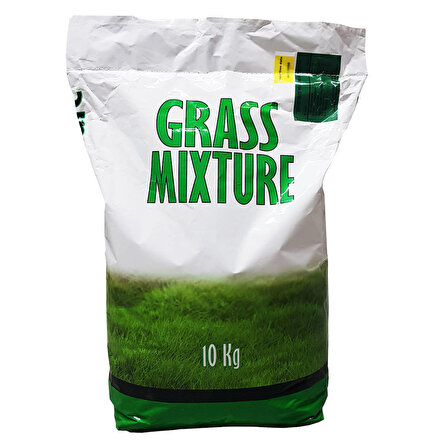 Çim Tohumu 6m Grass Mixture 10 Kg. Çuvalında 6 Karışım Çim Tohumu 10 Kg. Ithal Çim Karışım Tohum