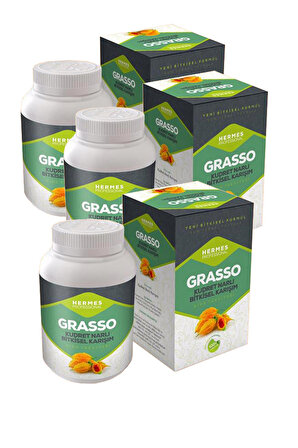 3 Kutu Grasso Kudret Narlı Bitkisel Karışım Kilo Almaya Yardımcı Ürün