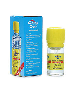 Çin Yağı Orjinal ( China Oel ) 5 ml. Küçük Boy Orijinal Çin Yağı Chiana Oil
