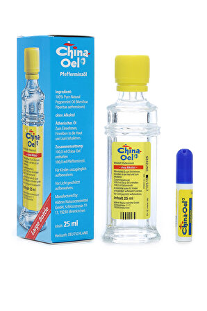 China Oel Çin Yağı 25 ml. Büyük Boy Orijinal Çin Yağı Chiana Oel China Oil