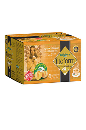 Shiffa Home Fitoform Kayısılı Bitki Çayı 40 Poşet Kayısılı Fito Form Çayı