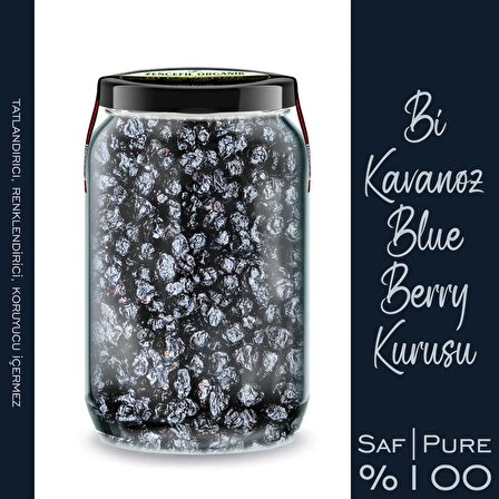 Bi Kavanoz Goji Berry + Bi Kavanoz Blueberry Blue Berry 660 cc'lik 2 Adet Cam Kavanozda Saf Katkısız
