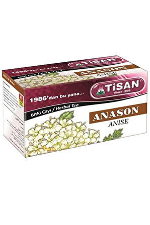 Tisan Anason Bitki Çayı 20 Süzen Poşet