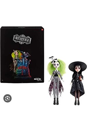 Beetlejuice & Lydia Deetz Monster High Skullector Doll 2'li Paket