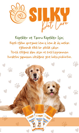 SILKY - Köpek Tuvalet Eğitim Spreyi ( 100ml )