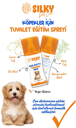 SILKY - Köpek Tuvalet Eğitim Spreyi ( 100ml )