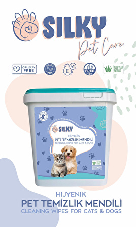 SILKY – Pet Temizlik Mendili  ( 400 ad )