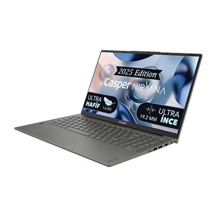 Casper Nirvana X600.1342-8V00T-G-F Intel Core i5-13420H 8GB RAM 500GB NVME SSD Windows 11 Home