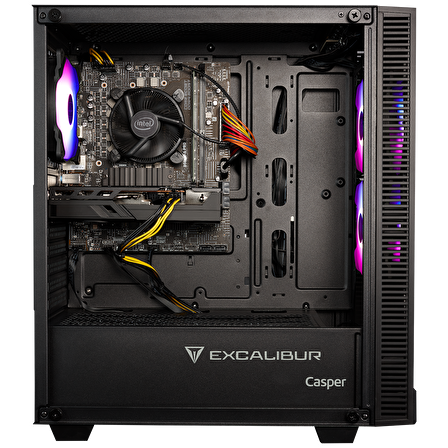 Casper Excalibur E65H.121F-BV50X-0FC Intel Core i3 12100F 16GB 500GB SSD RTX3050 Freedos