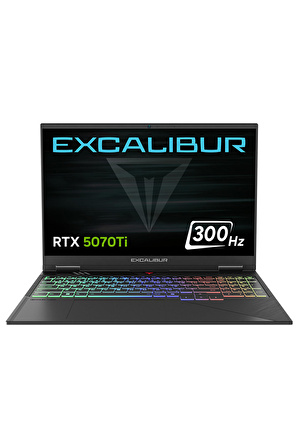 Casper Excalibur G920 i9-14900HX 64GB 1TB 12GB RTX5070Ti 300Hz 16" Freedos Gaming Laptop G920.1490-EFP0X-E
