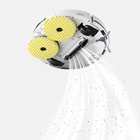 Karcher RVM 4 Comfort Extra Çöp İstasyonlu Akıllı Robot Süpürge