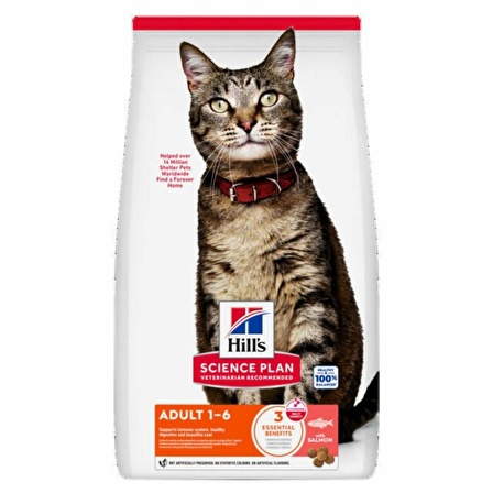 Hill's Science Plan Somonlu Yetişkin Kedi Maması 1.5 kg