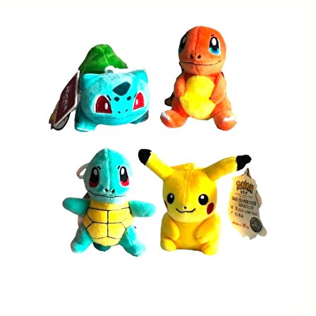 ThreeMB Toys Pokemon Orijinal Lisanslı Çanta Süsü Pikachu