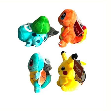 ThreeMB Toys Pokemon Orijinal Lisanslı Çanta Süsü Pikachu