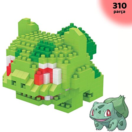 ThreeMB Toys Pokemon 1. Kısım Blok Puzzle Bulbasaur