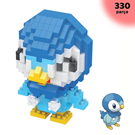 ThreeMB Toys Pokemon 3. Kısım Blok Puzzle Piplup