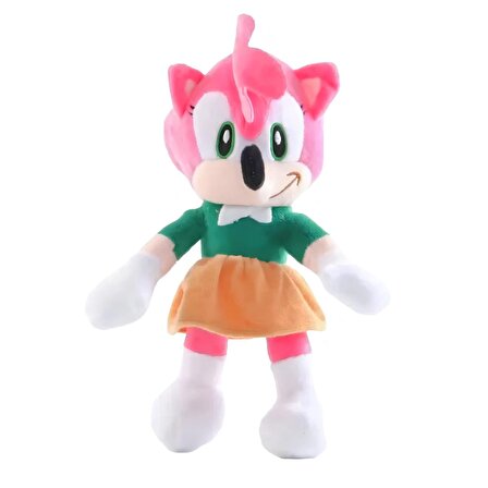 ThreeMB Toys Sonic Yüksek Kalite Peluş Kirpi Amy Rose