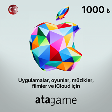 App Store & iTunes Hediye Kartı 1000 TL