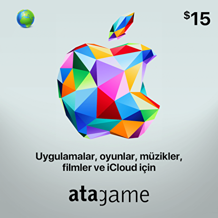 App Store & iTunes Hediye Kartı 15 USD